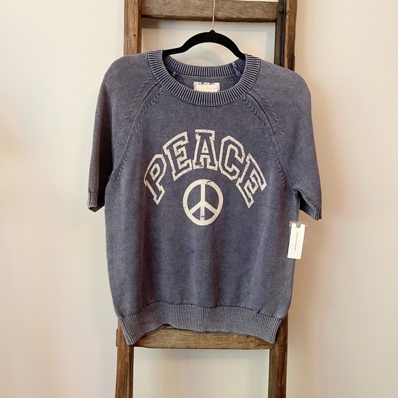 Nwt Anthropologie Pilcro Peace Sweater 